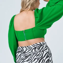 Princess Polly Melanie Long Sleeve Top Green -Modeoryx Sales Store 4 f16731c5 7240 4ec6 8a02 e9170d564318