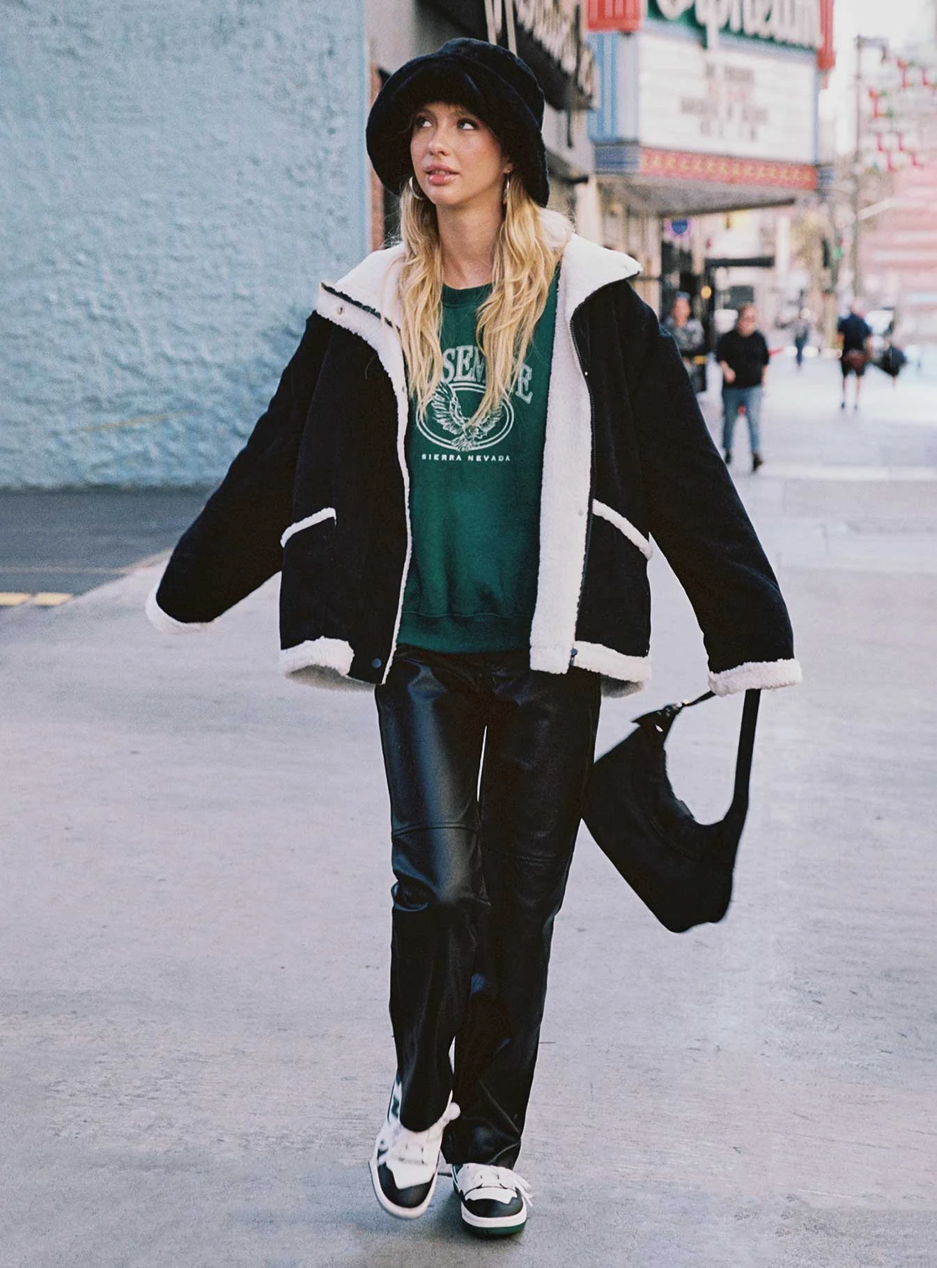 Princess Polly Ashlea PU Pants Black 7 Princess Polly Ashlea PU Pants Black - Image 7