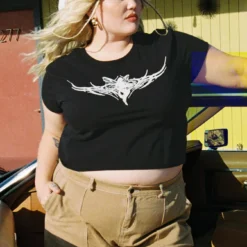 Fairy Wings Shrunken Tee Black Curve -Modeoryx Sales Store 5 modelinfo Krysten us16 7ae0d7fd 215e 4ae0 ab53 a52c503c0438