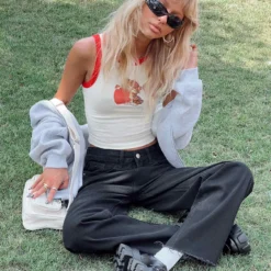 Princess Polly Baby Tiger Love Tank Cream -Modeoryx Sales Store 5 modelinfo beanie us2 9d406731 6324 448d 99a7 93e7d3891e4f