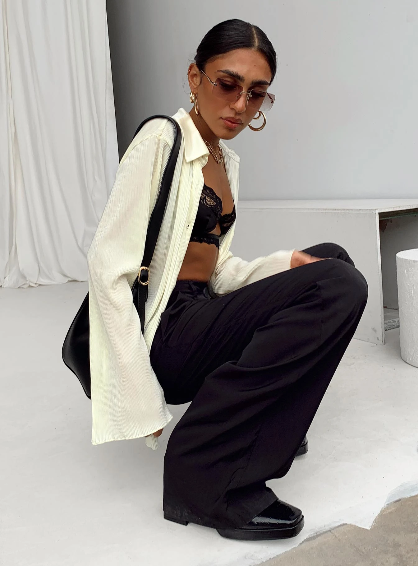 Princess Polly Kacey Pants Black 13 Princess Polly Kacey Pants Black - Image 13