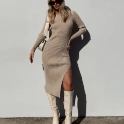 Princess Polly Nicky Midi Dress Beige -Modeoryx Sales Store 5 modelinfo chloe us2 e0bc1e7d 54e5 4b2f 8948 e81cf9ffbed7