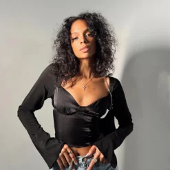 Princess Polly Afflect Long Sleeve Top Black -Modeoryx Sales Store 5 modelinfo kristen us2 85efb9ea b9ec 477c b77d 22c3210ef01d