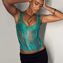 Some Like It Hot Lace Corset Teal -Modeoryx Sales Store 5 modelinfo lola us4 6ebec820 333a 47f2 b574 3efe35420e1e
