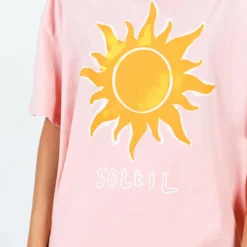 Soleil Oversized Tee Pink -Modeoryx Sales Store 5 modelinfo saskia us2 17faa4dd 8fd8 4314 8dea 873d86e52aef