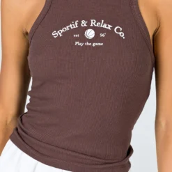 Princess Polly Play The Game Tank Top Brown -Modeoryx Sales Store 5 4ddb8eab 0a7a 478c a988 514d1ee86b70