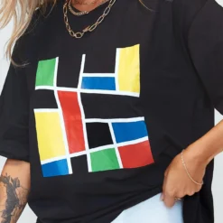 Princess Polly Mondrian Tee Black -Modeoryx Sales Store 5 a7cc7a4a aeaa 4e4c adb0 26f6d3122441
