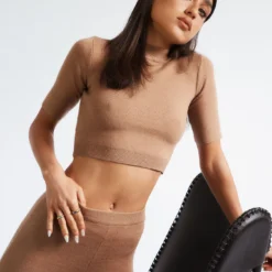 Princess Polly Adora Set Brown -Modeoryx Sales Store ADORA SET BROWN