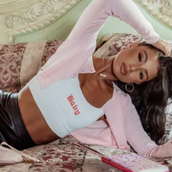 Princess Polly Baby Tank Top White -Modeoryx Sales Store BABY TANK