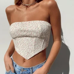 Princess Polly Ivy Bustier Floral -Modeoryx Sales Store IVY BUSTIER FLORAL