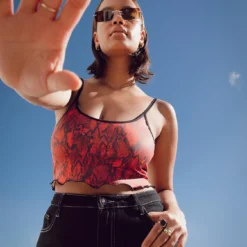 Princess Polly Sloane Top Red