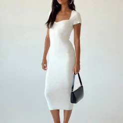 Princess Polly Ellisen Midi Dress White -Modeoryx Sales Store V 20