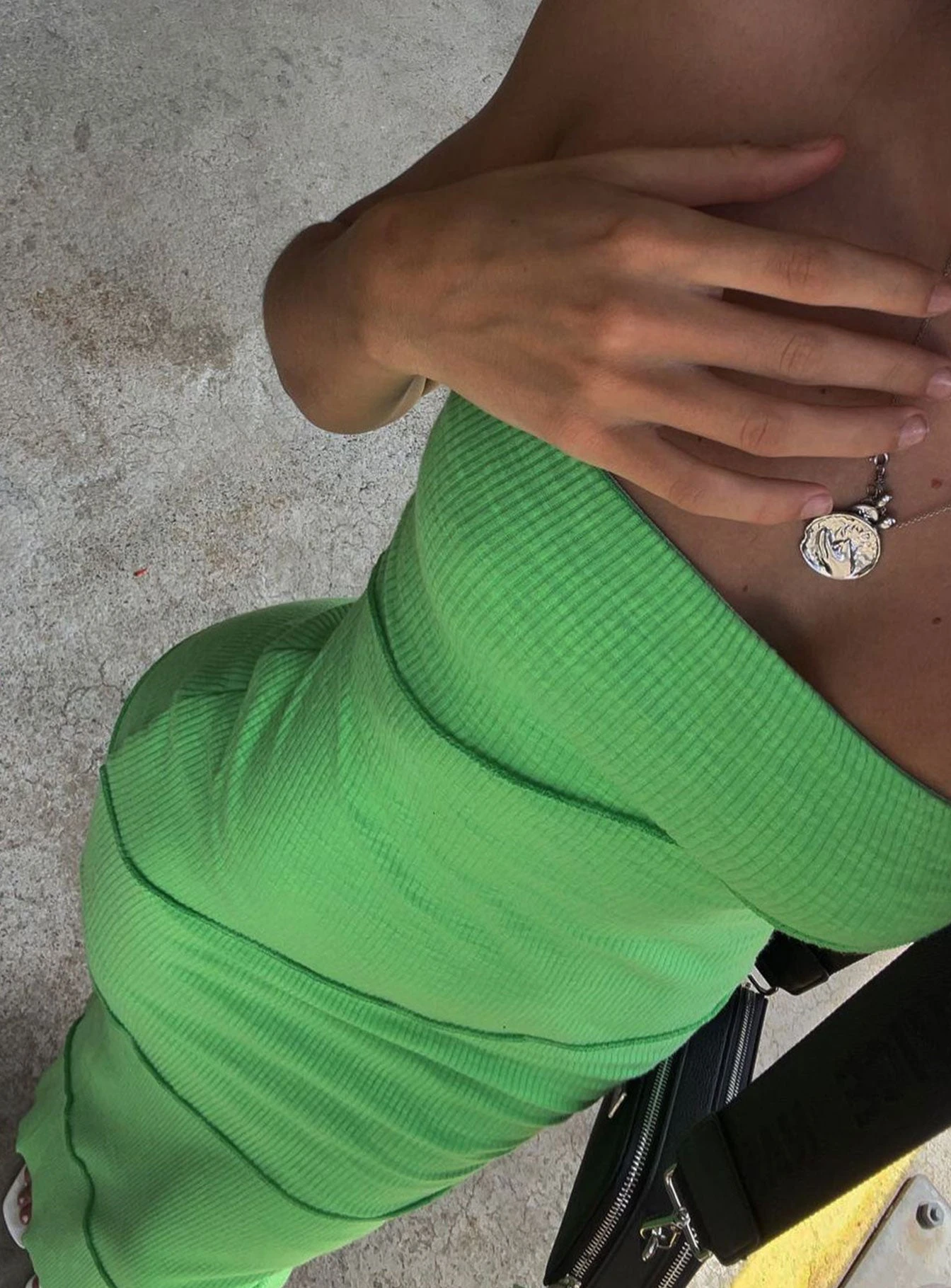 Princess Polly Oscar Midi Dress Green 6 Princess Polly Oscar Midi Dress Green - Image 6