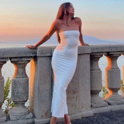 Princess Polly Oscar Midi Dress White -Modeoryx Sales Store kaesha OSCAR MIDI DRESS WHITE AU6