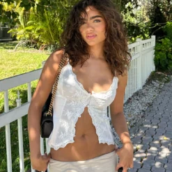 Princess Polly Juliana Top White